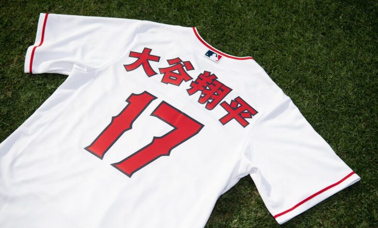 大谷翔平選手 漢字ユニフォーム【現地スタジアム限定】の+forest