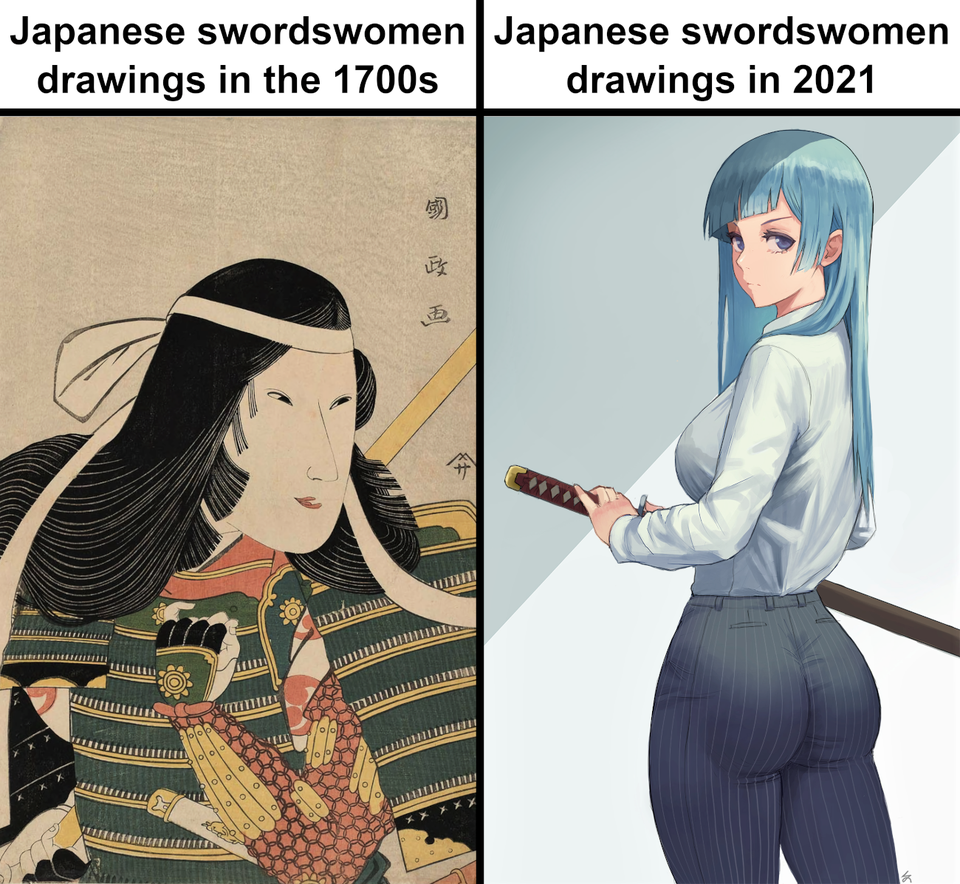 最近刀持ったりするアニメの女の子多いけど 日本じゃ300年前から持ってるぞｗｗｗ 海外の反応 ぽぷめでぃ 海外の反応 日本の反応